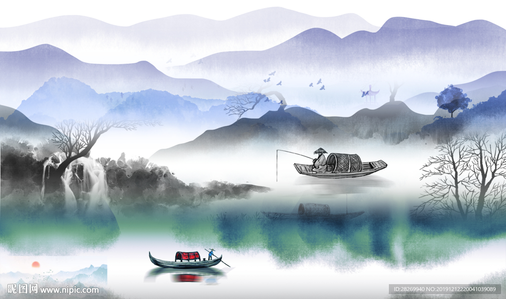 墨山水