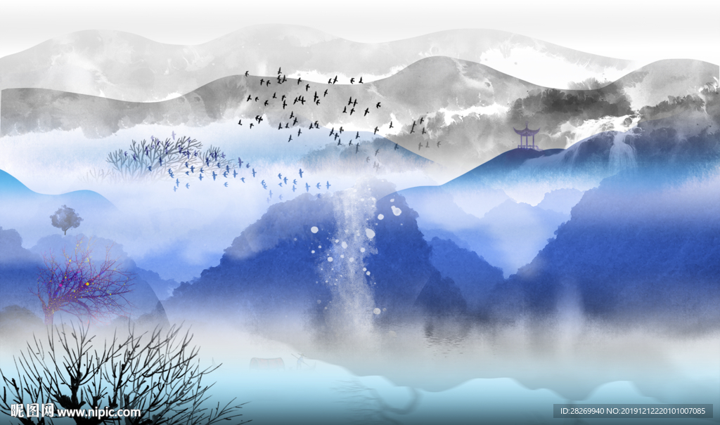 墨山水