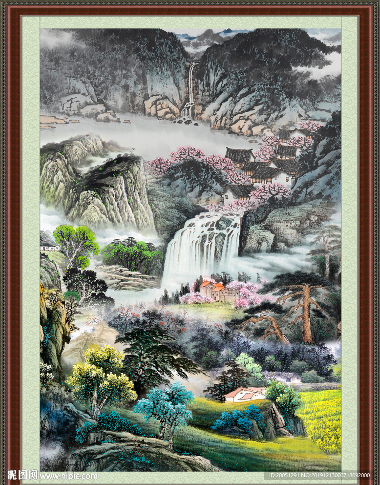 山水风景画