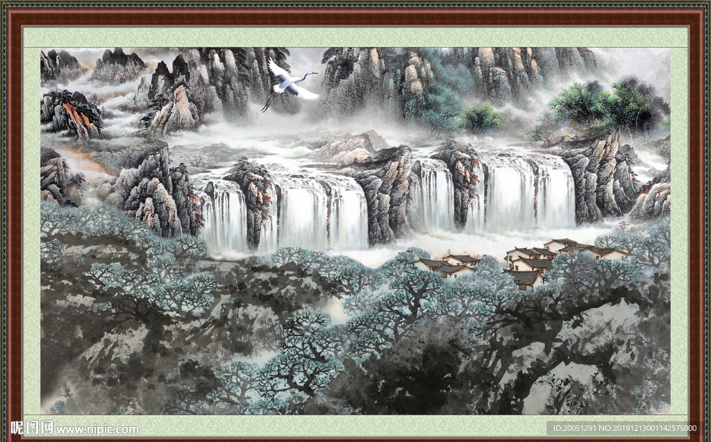 国画山水