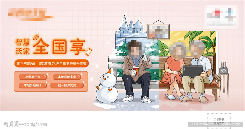 联通异地无忧智慧沃家全国享篇