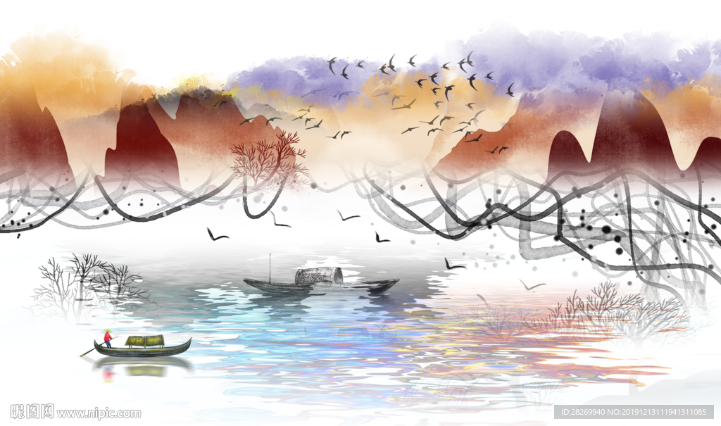 水墨山水