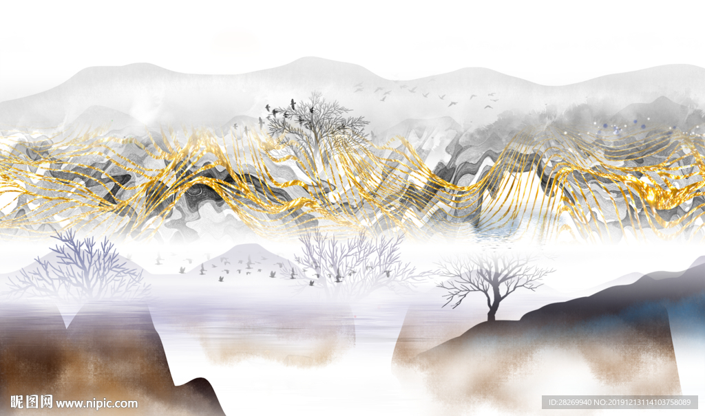 水墨山水