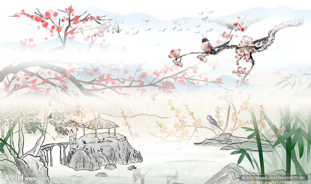 山水