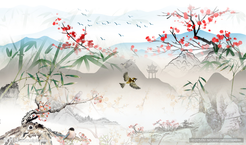 山水