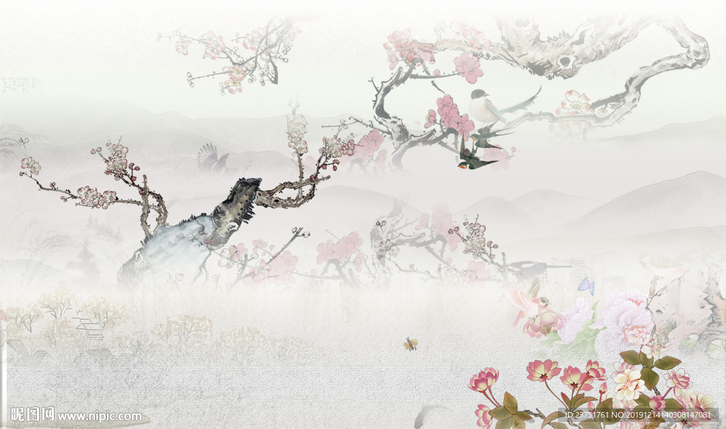 工笔花鸟