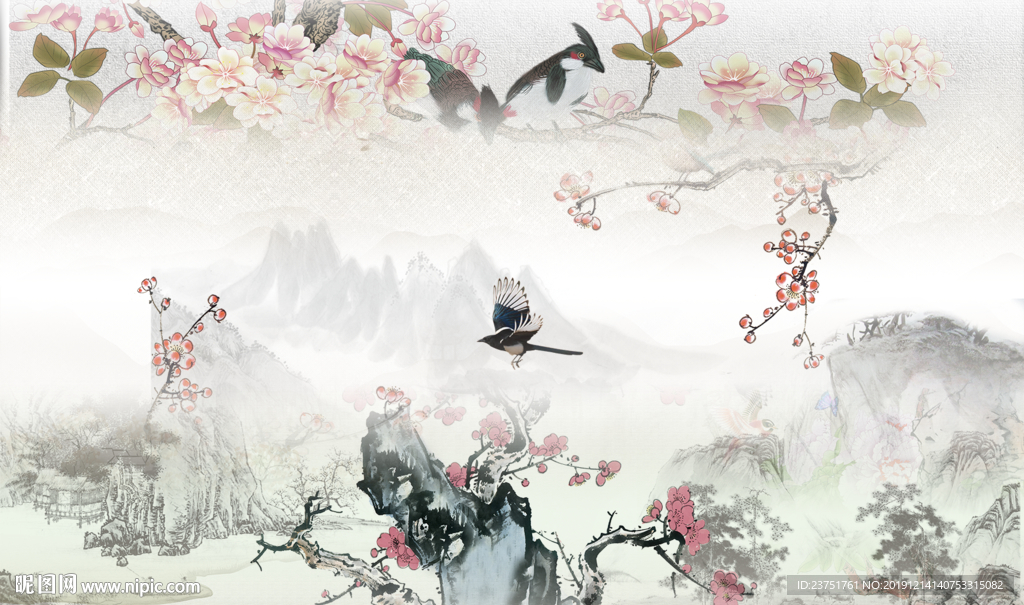 工笔花鸟