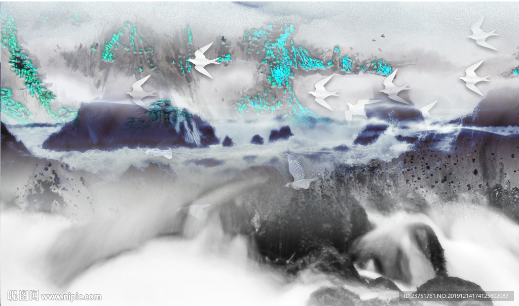 山水画
