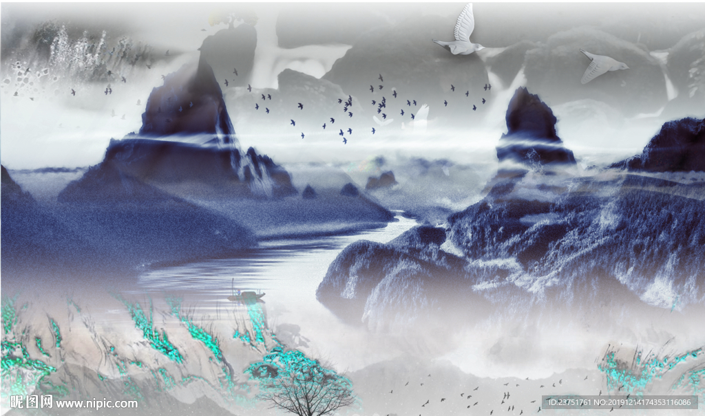 山水画