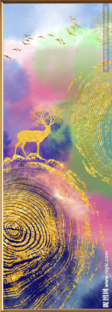 装饰画 抽象画 软装画