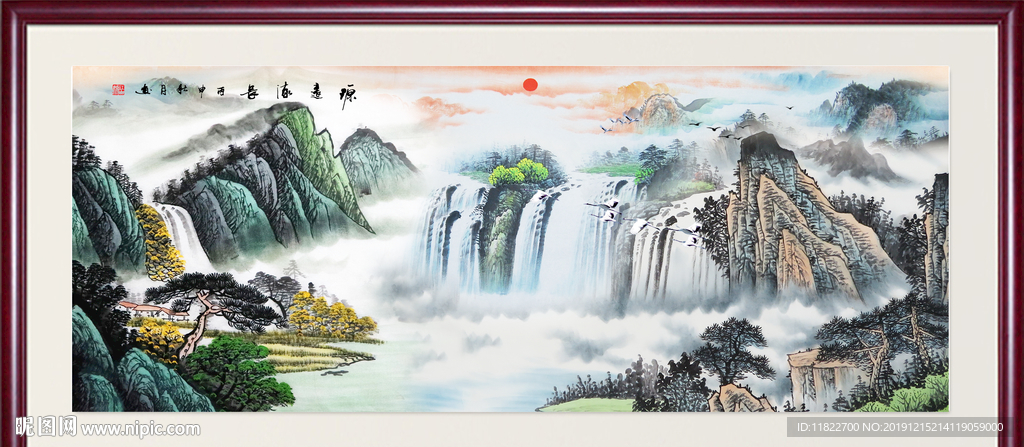 国画山水