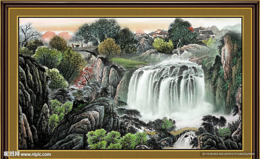 山水画