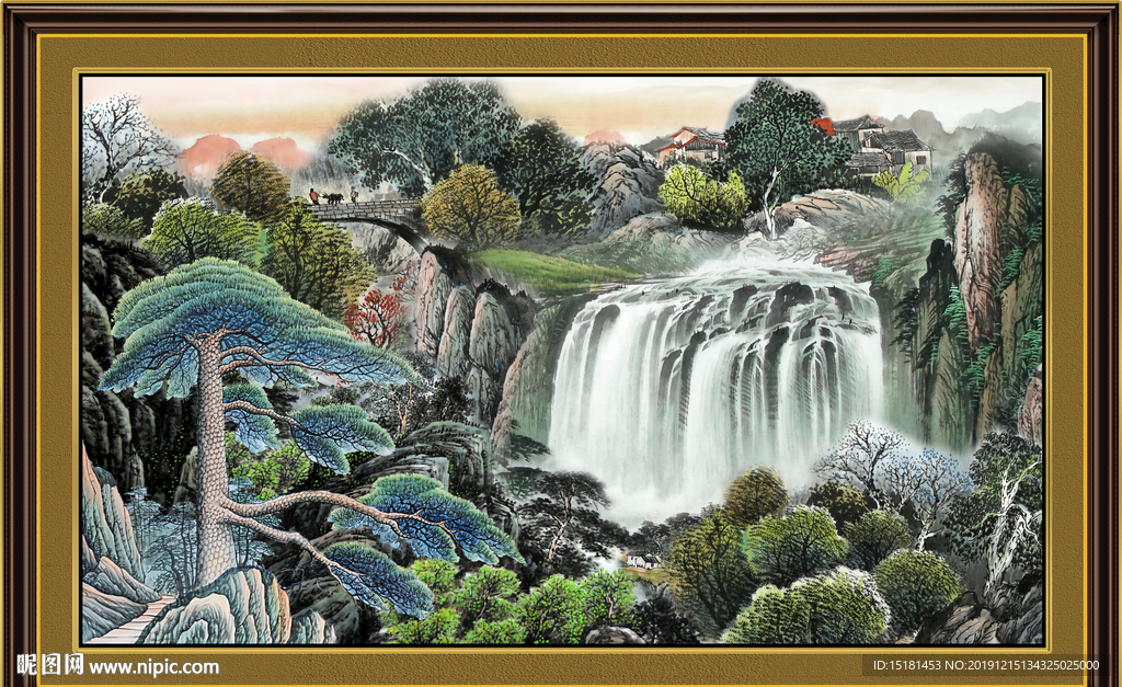 山水画