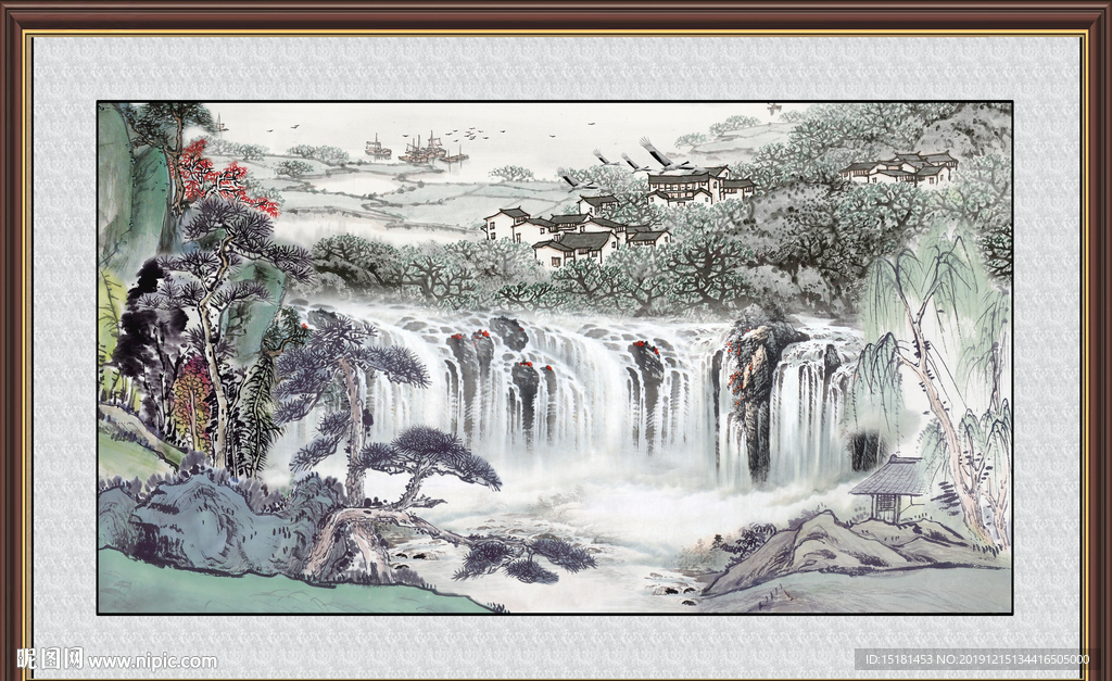 山水画
