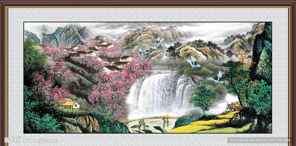 大厅山水