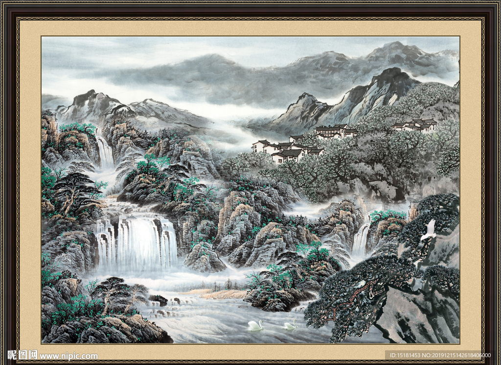 山水画