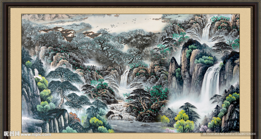 山水画