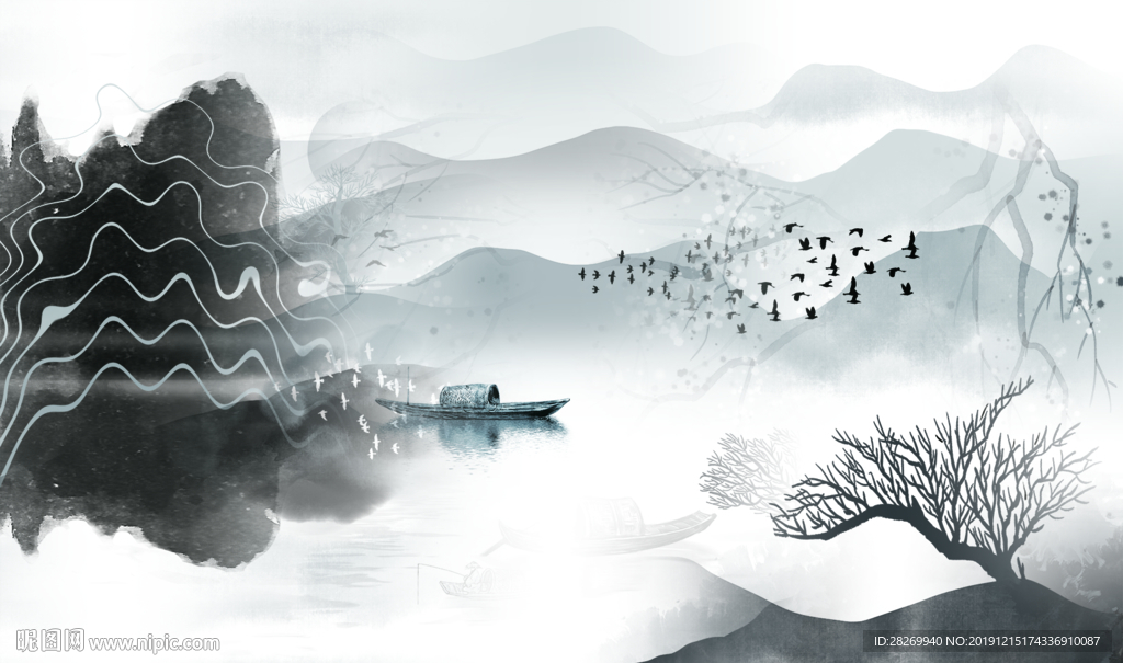 水墨山水