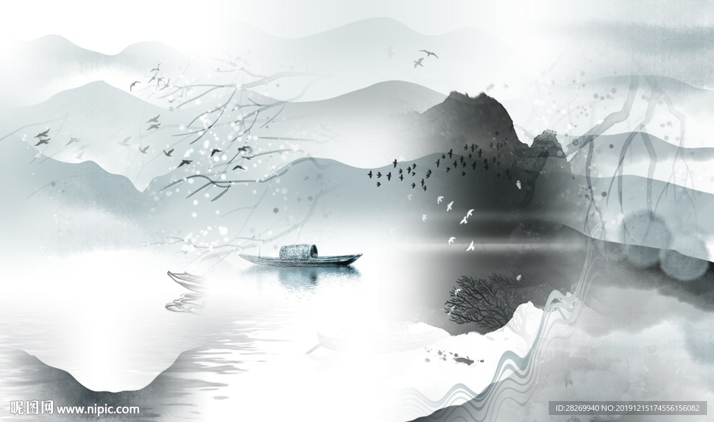 水墨山水