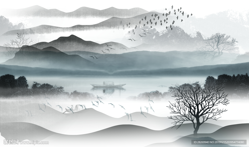 山水画