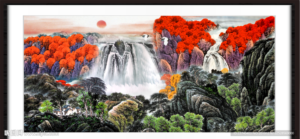 山水画