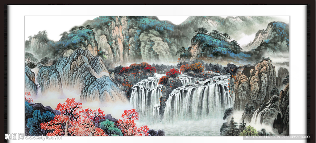 国画山水