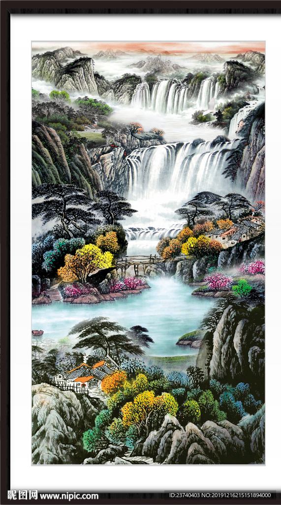 国画山水