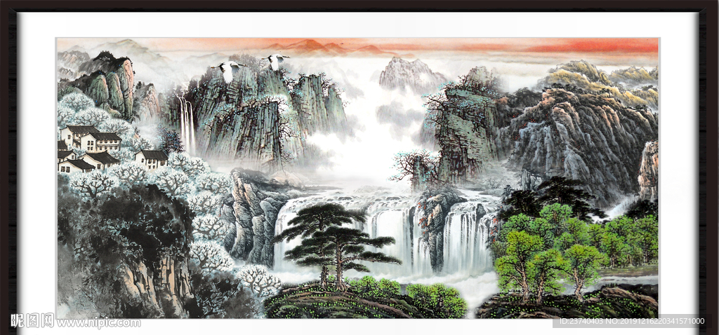国画山水