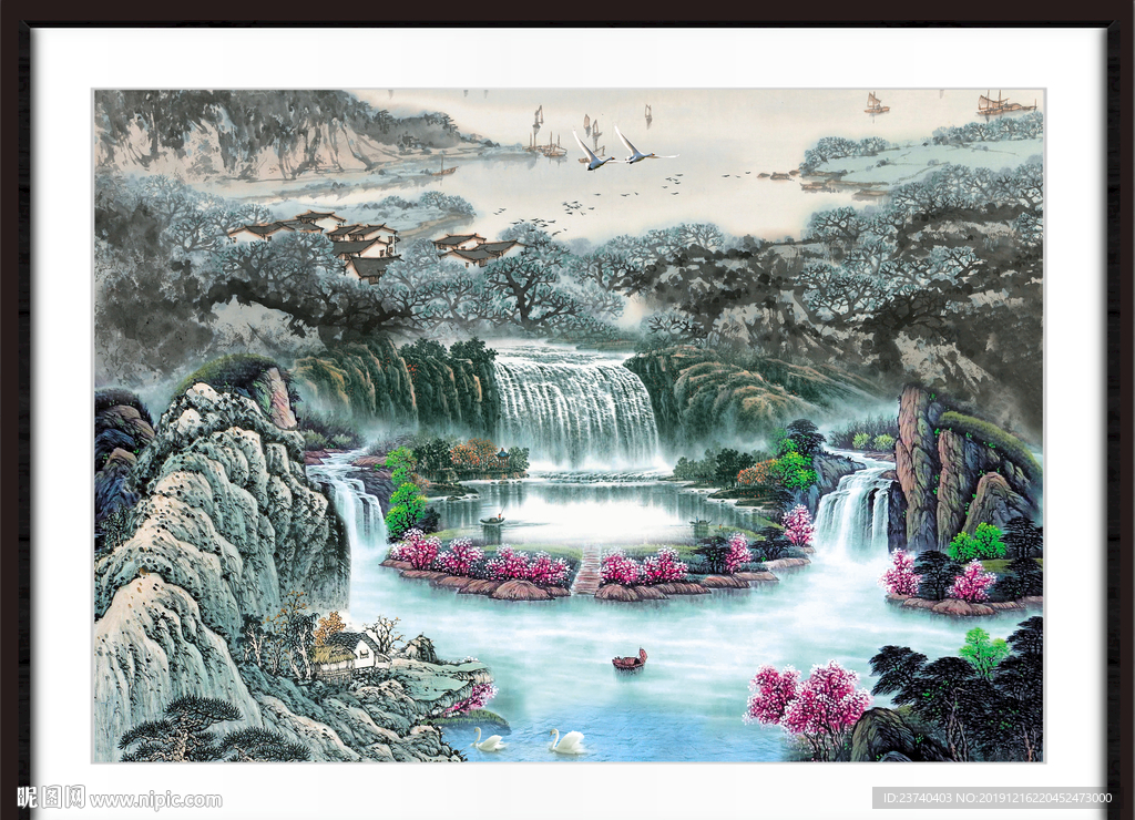 国画山水