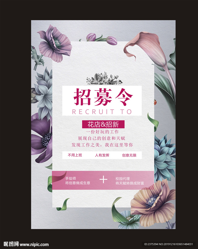 花店招聘