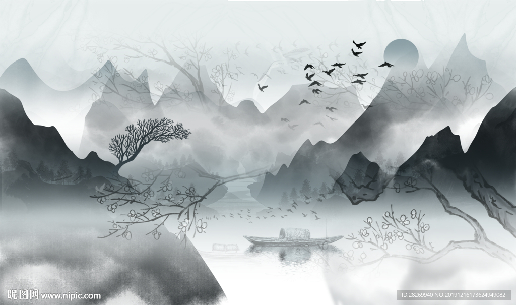 山水画