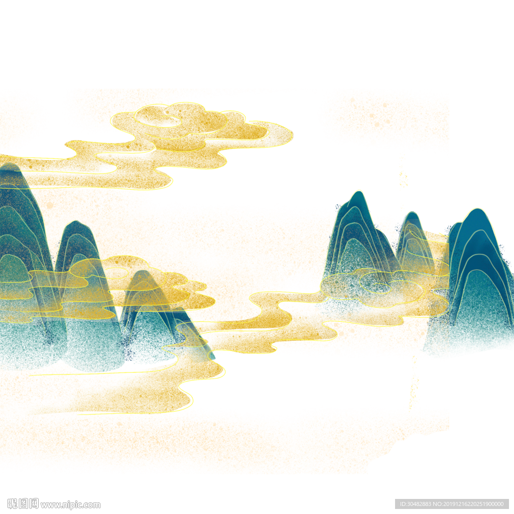 国画山水画 国画山水素材 意境