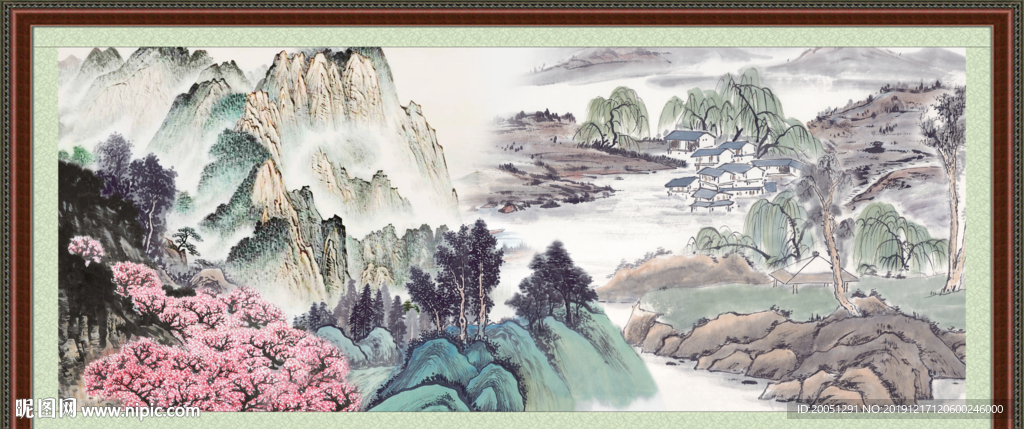 国画山水