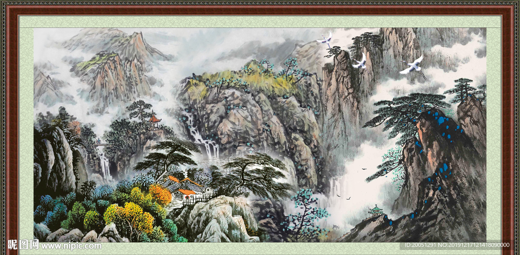 国画山水