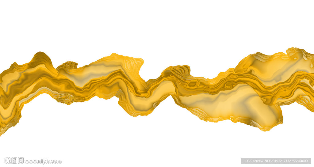 金黄色线条