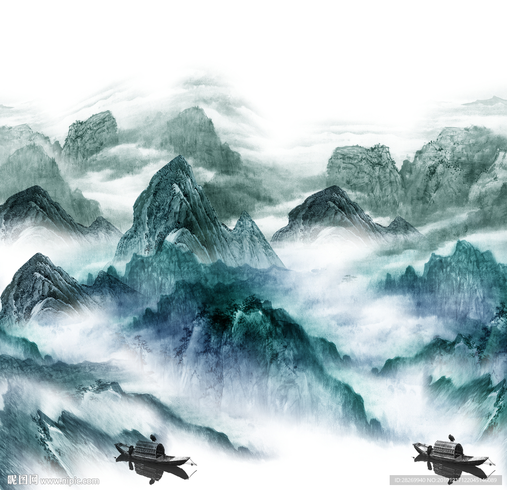 现在水墨