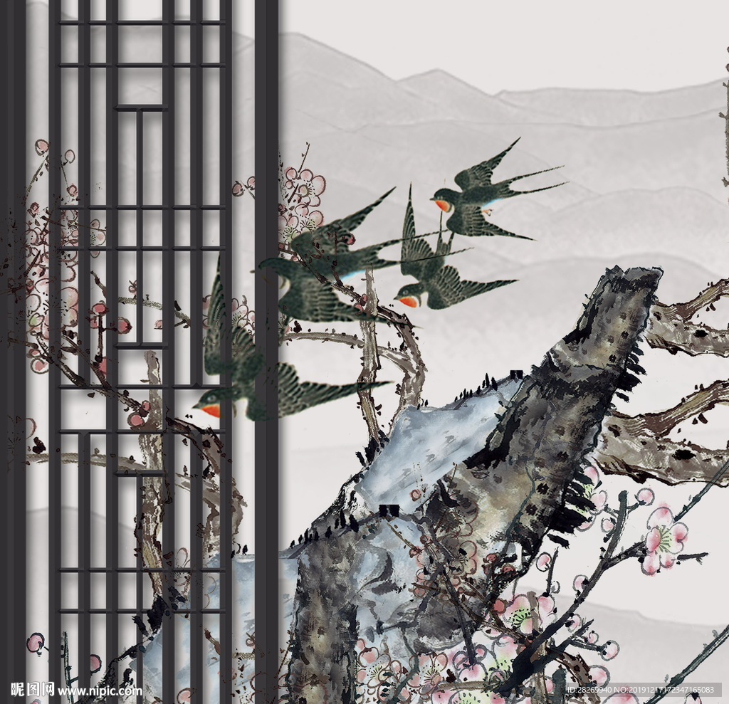 水墨画