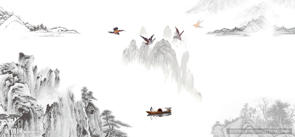 山水画