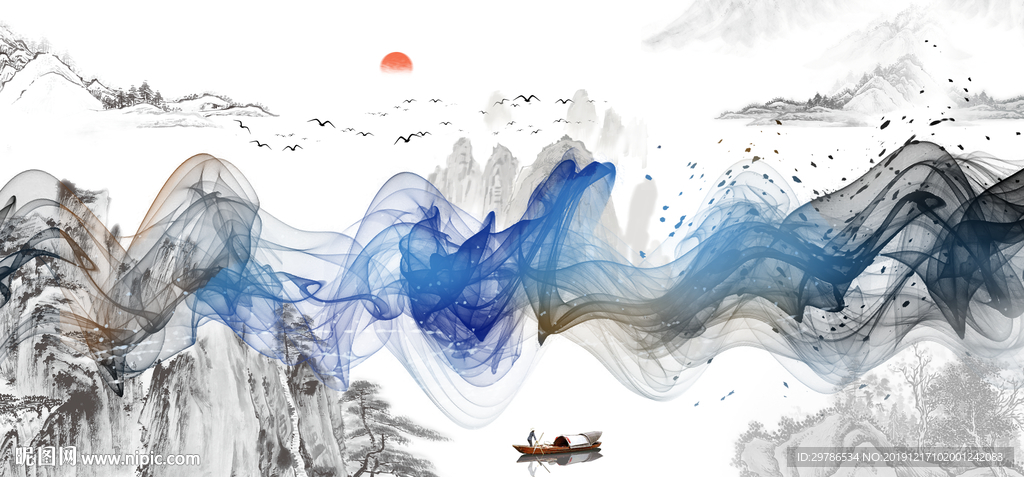 水墨画