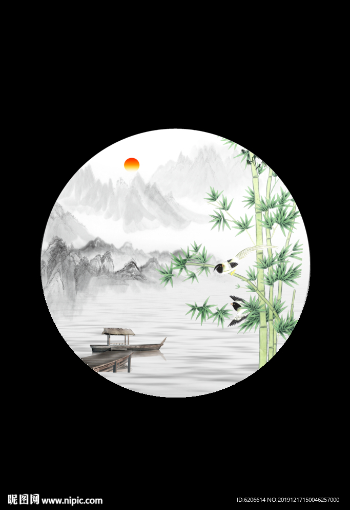 新中式山水