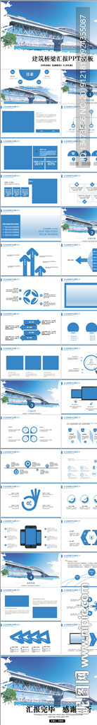 建筑桥梁高架桥发展动态PPT