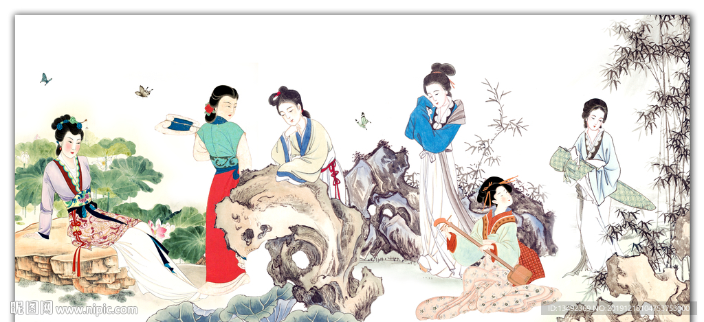 仕女图