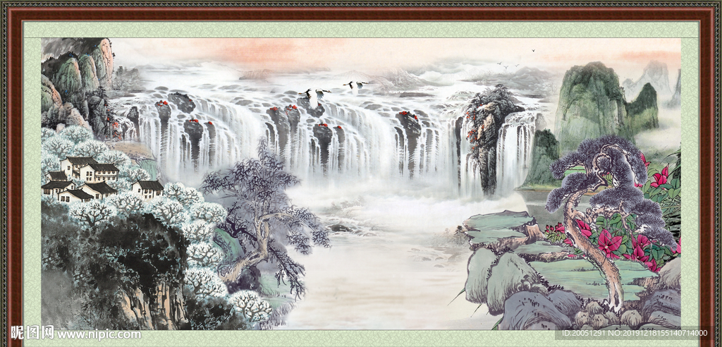 国画山水