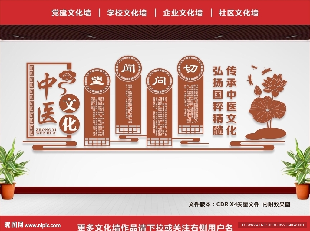 中医院文化墙