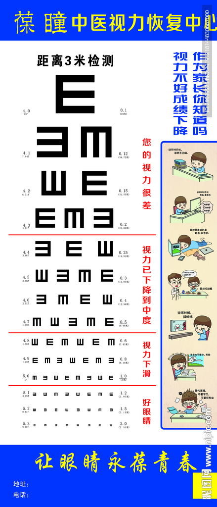 视力表
