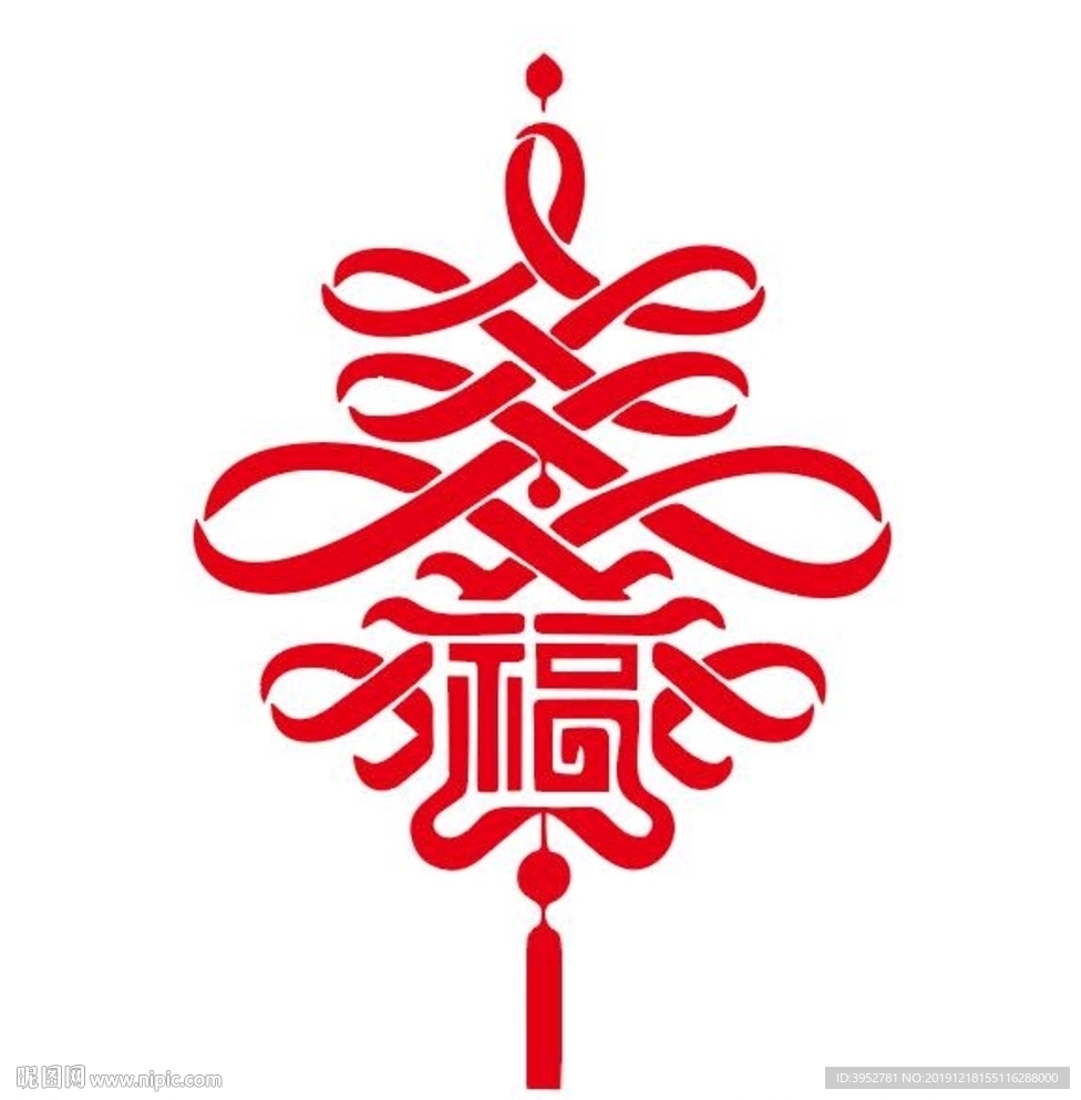 中国结 福字