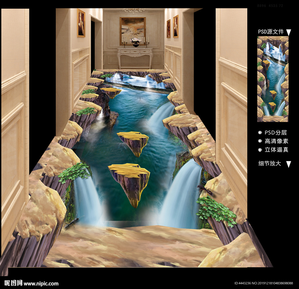 3D立体地画