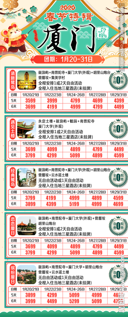 厦门旅游汇总