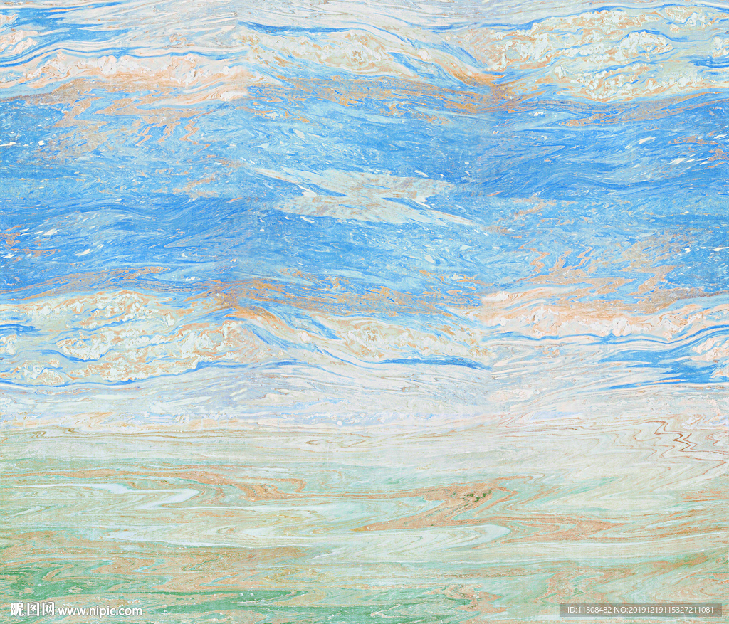 海纳百川大理石纹