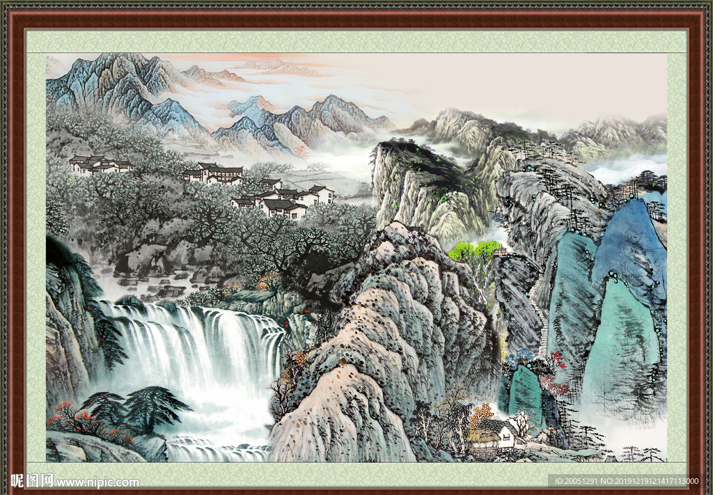 国画山水